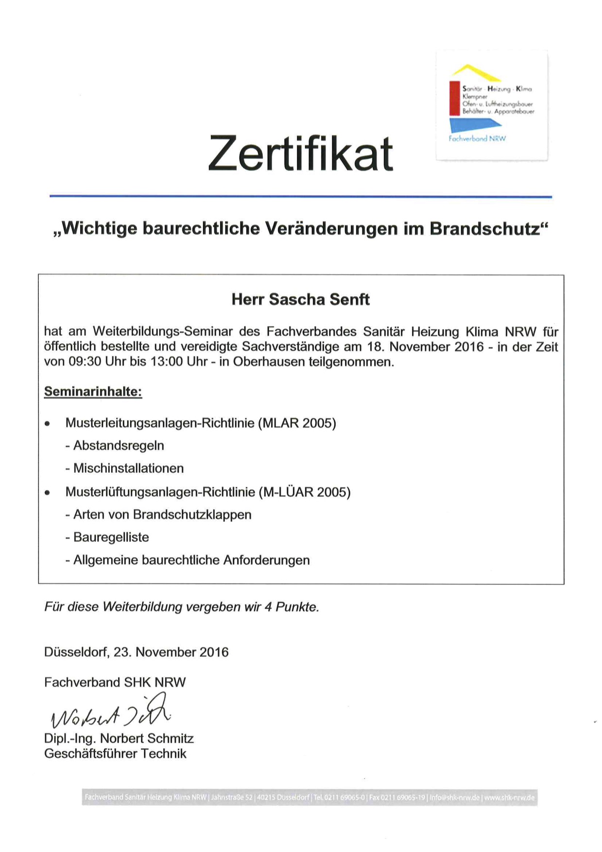 Brandschutz-SHK-NRW